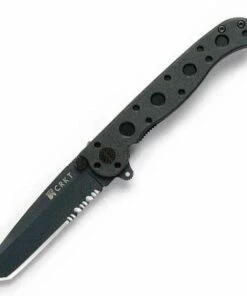CRKT M16 Carson Black Tanto Combo Blade Zytel Handle