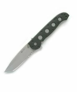 CRKT M16-14Z Large Tanto, 3.9" AUS8 Tanto Combo Blade, Black GFN Handle