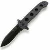 CRKT M21 Special Forces, Black Aluminum, AutoLAWKS, Combo Edge
