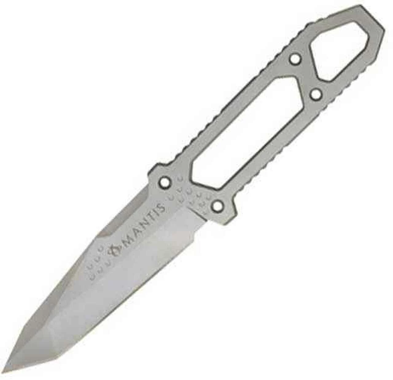 Mantis MANMF1B Gris Combat Kife, 4.5" 420HC SS Plain Blade, 420HC Handle, Nylon Sheath 1 Mantis MANMF1B Gris Combat Kife, 4.5" 420HC SS Plain Blade, 420HC Handle, Nylon Sheath