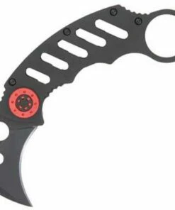 Mantis MK-1 Cinq 1 Folding Karambit 2" Hawkbill Blade, Steel Handle