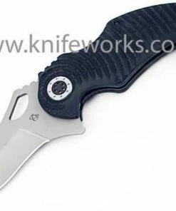 Mantis Kunitza Folder, Bead Blasted 154CM Stainless Blade