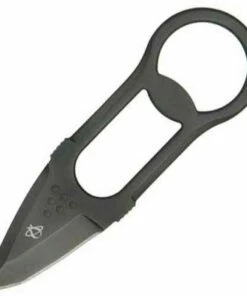 Mantis MU-4 Picker 2 Neck Knife 2" Tanto Plain Blade, Steel Handle