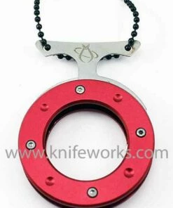 Mantis MU-6u Cyclops Utility Neck Knife, Red