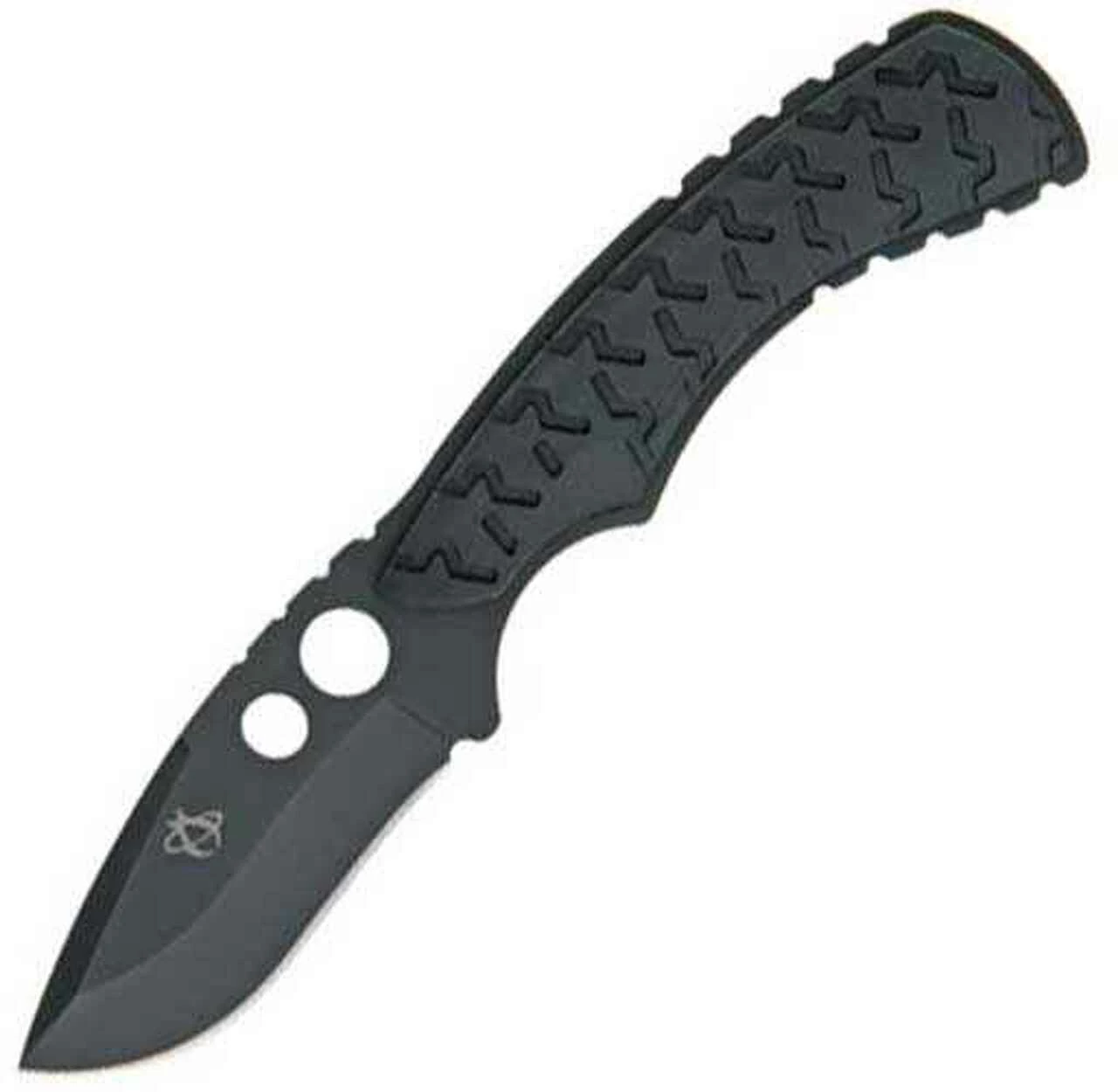 Mantis TA-2 Seymour Fixed 3" Skinner Blade, Tire Rubber Handle 1 Mantis TA-2 Seymour Fixed 3" Skinner Blade, Tire Rubber Handle