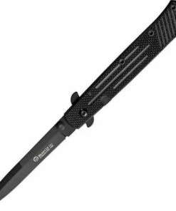 Maserin Stilletto, 5 1/4" Closed, Black G10 Handles