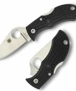 Spyderco Knives Spyderco Manbug Lightweight, CMBKP, Black FRN, PlainEdge
