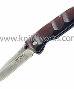 Mcusta Mcusta Basic Folder Cocobolo Handle, Black Cordura Sheath