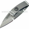 Mcusta Money Clip Fuji, Closed Framelock, Stainless Steel