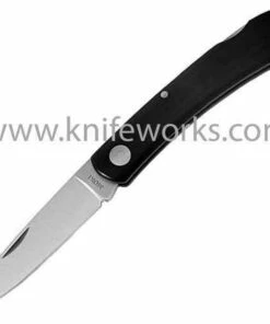 Moki Blakiston's Fish Owl, Black linen micarta handles