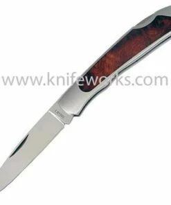 Moki Ezo Red Fox, SUS-410 stainless handles with quince wood inlay