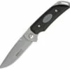 Marttiini Knives Marttiini Large Folder MFK-3T, Matte Finish Stainless Frame w/ FRN/TPE Injection Molded Handle Scales