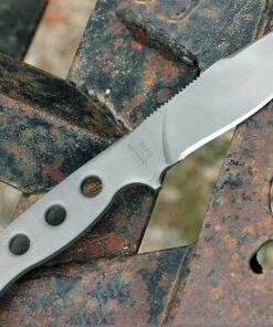 Mission Knives Mission MPS-Ti, Titanium Blade, Skeletonized handle, Plain Edge