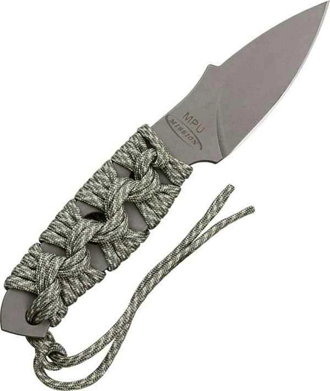 Mission Knives Mission 0900 MPU-Ti, Titanium Steel, ACU Cord Handle, Plain Edge 1 Mission Knives Mission 0900 MPU-Ti, Titanium Steel, ACU Cord Handle, Plain Edge