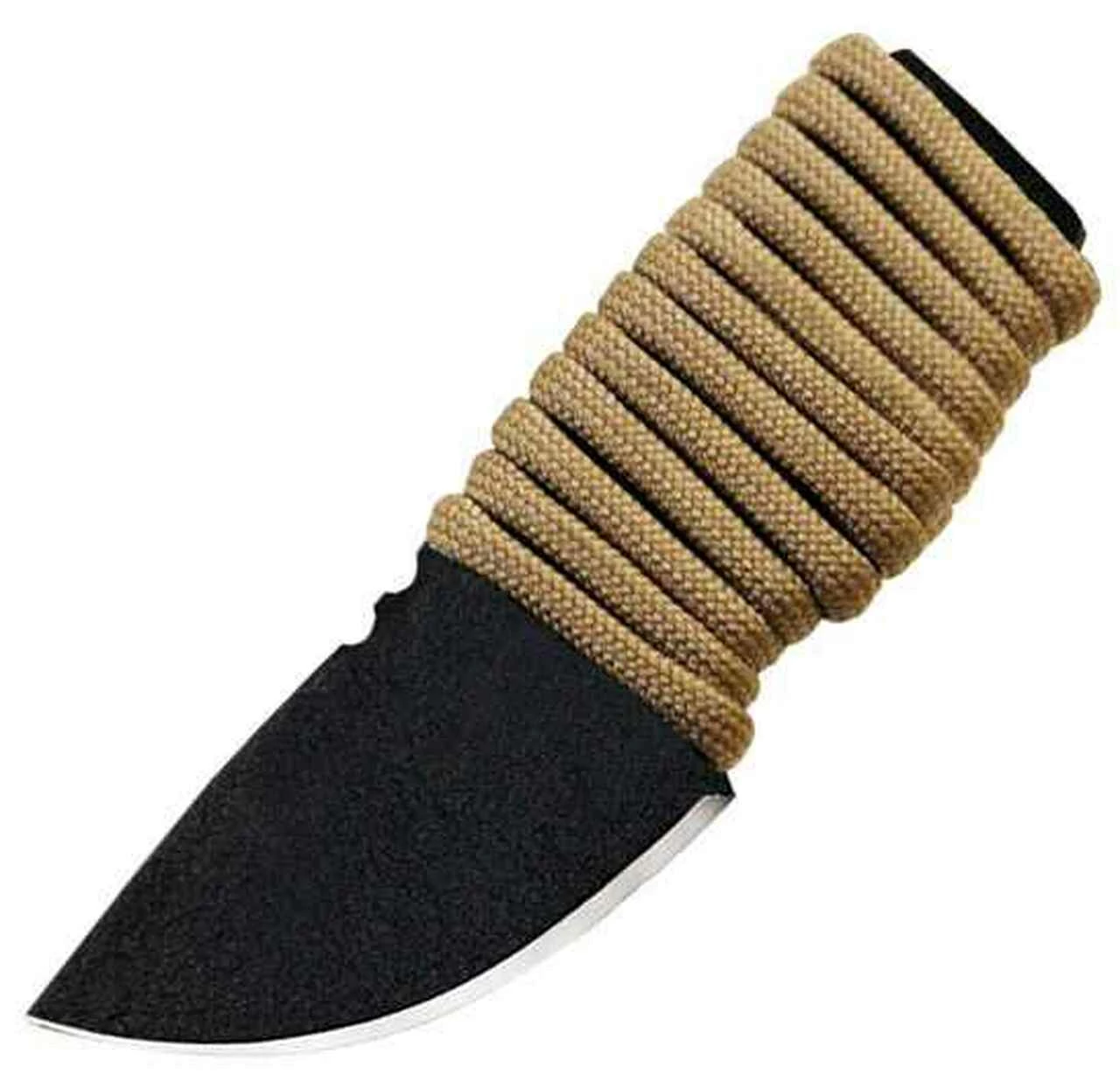 Ontario Little Bird, Tan Cord w/o Glass Breaker, Plain Edge 1 Ontario Little Bird, Tan Cord w/o Glass Breaker, Plain Edge