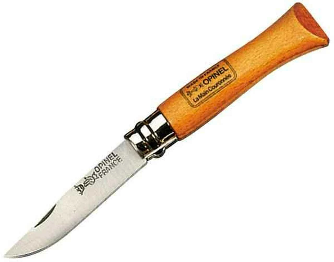 Opinel No 7 OP13070, 4" Beechwood handle-16209 1 Opinel No 7 OP13070, 4" Beechwood handle-16209