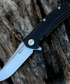 Reate Knives, Horizon C, CPM-S35VN, 3-D machined Titanium handle, flipper