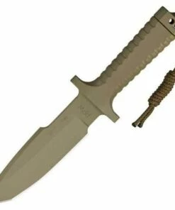 RPW Survival Knives RPW X46 6" Tanto Tan, Plain Edge
