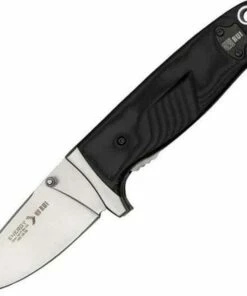 RUI Tactical Knives RUI Navaja Rui. Mango, Black G10 Handle, Satin Blade, Plain Edge