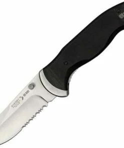 RUI Tactical Knives RUI RUI19411 Navaja Rui Energy, 3.5" SS Combo Blade, G-10 Handle