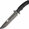 RUI Tactical Knives RUI Cuchillorui Puo, 12.6" Overall, Combo Edge, w/ Nylon Sheath