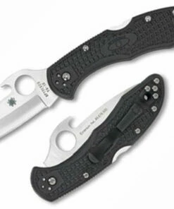 Spyderco Knives Spyderco C11PGYW Delica 4 Emerson Opener, 2.875" VG-10 Plain Blade, FRN Handle