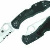 Spyderco Knives Spyderco C11PSFG Delica 4, 2.875" VG-10 Combo Blade, Foliage Green FRN Handle