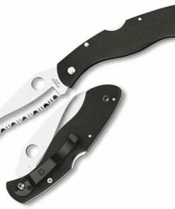 Spyderco Knives Spyderco C12GS Civilian, 4.125" VG-10 SpyderEdge Blade, G-10 Handle