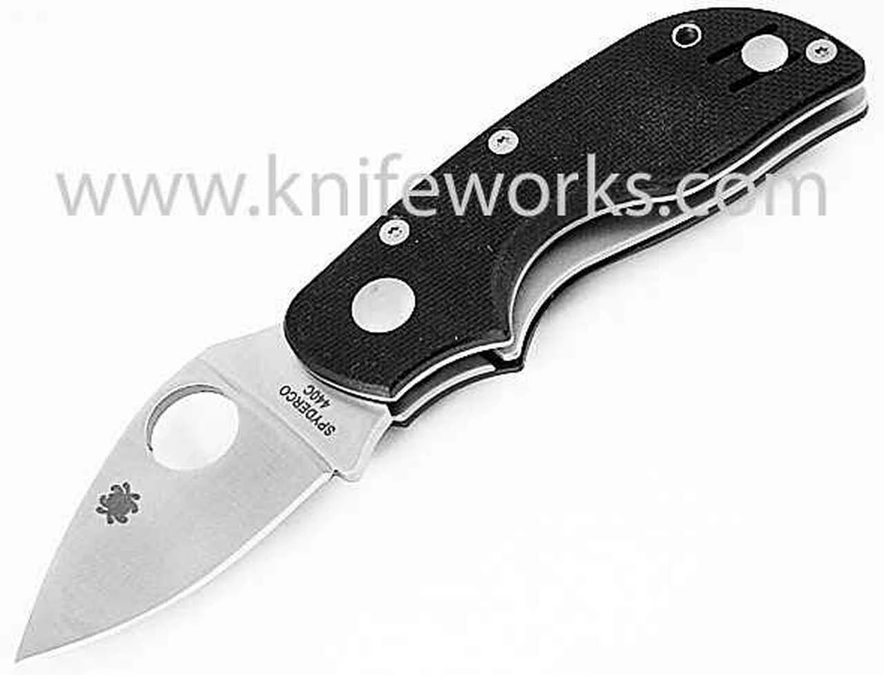 Spyderco Knives Spyderco Chicago G-10 C130GP, 2.0" CTS BD1 Plain Blade, G-10 Handle 1 Spyderco Knives Spyderco Chicago G-10 C130GP, 2.0" CTS BD1 Plain Blade, G-10 Handle