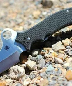Spyderco Knives Spyderco Jot Singh Khalsa C40GP, VG-10 Steel, G-10 Handle, Plain Edge, Sprint Run,