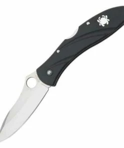 Spyderco Knives Spyderco C66PBK3 Centofante 3, 3.125" VG-10 Plain Blade, FRN Handle