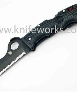Spyderco Knives Spyderco C79PSBBK Assist Lightweight w/Carbide Tip, 3.68" VG-10, Black FRN Handle