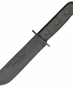 J. Adams Sheffield England J.A. Sheffield England M.O.D. Pattern Survival, Carbon Steel, Fiber Handle, Plain Edge