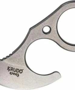 Krudo Nano, 2 3/8"" Curved blade, One Piece 9Cr13CoMoV stainless