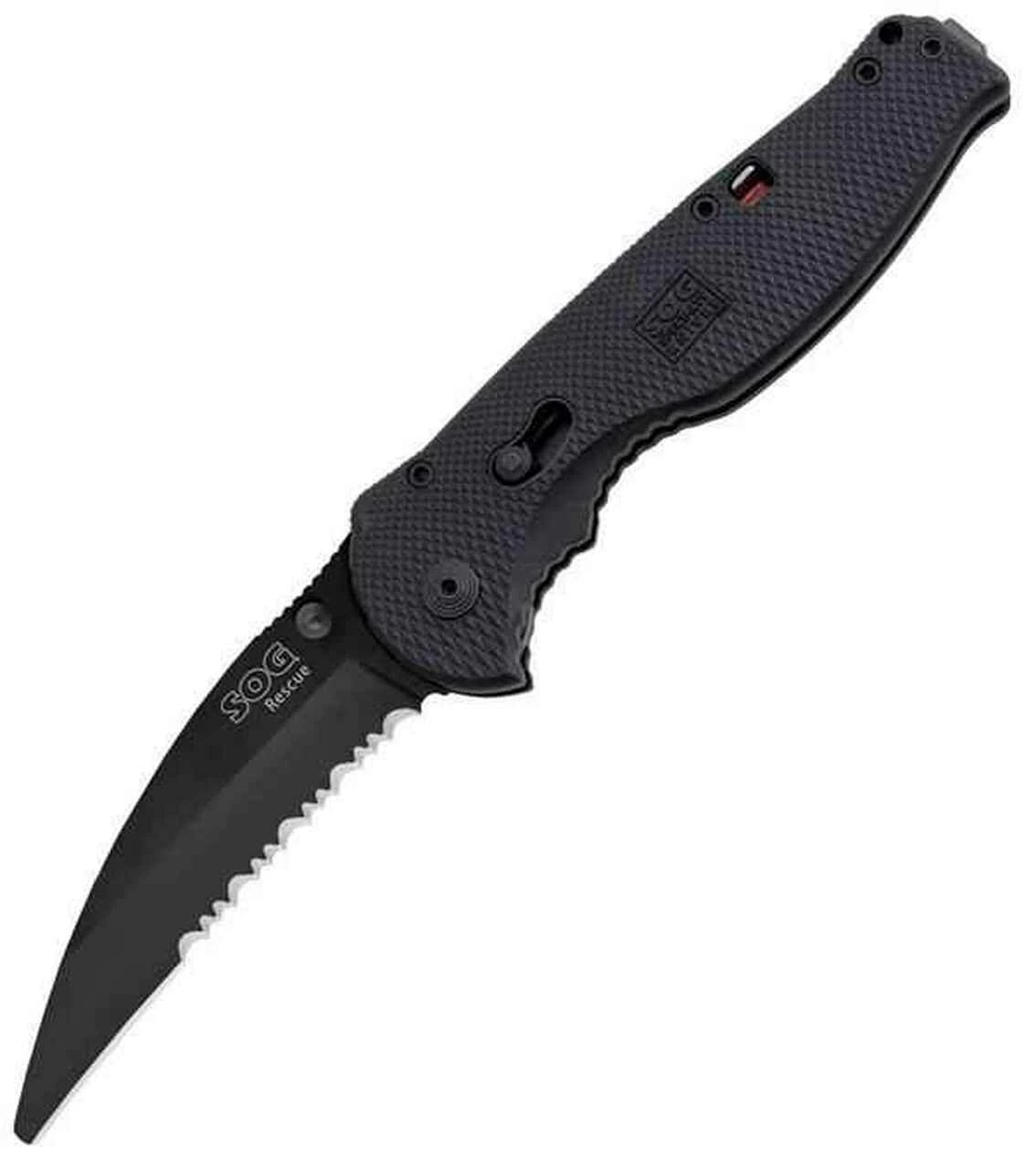 SOG Flash Rescue Black TiNi finish 1 SOG Flash Rescue Black TiNi finish