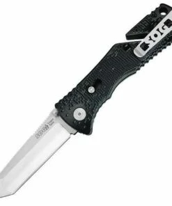 SOG Trident Folder, Zytel Handle, Tanto Point, Plain
