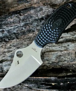 Spyderco Knives Spyderco ARK 4.98" Fixed Blade, FB35PBK, H-1 Blade Steel with Black FRN Handles