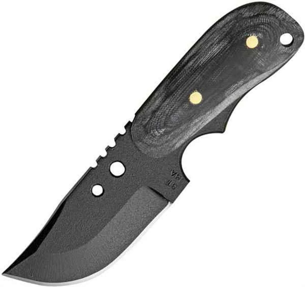Shadow Tech Backup X Bowie,Fixed Blade, Micarta Handle, (3.5" Plain) 1 Shadow Tech Backup X Bowie,Fixed Blade, Micarta Handle, (3.5" Plain)