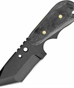Shadow Tech Knives, Back-Up XL Tanto Knife, Fixed Blade Micarta (3.5" Plain)
