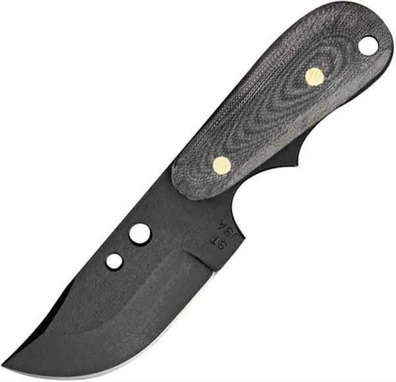 Shadow Tech Backup Bowie,Fixed Blade, Micarta Handle, (3" Plain) 1 Shadow Tech Backup Bowie,Fixed Blade, Micarta Handle, (3" Plain)