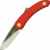 Svord Knives SVORD Mini Peasant Knife, Red Polypropylene Handle