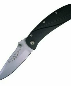 Smith and Wesson HRT Folder, 3.22" Blade, Zytel Handle, Plain