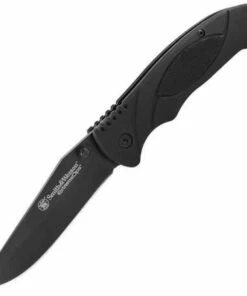 Smith and Wesson Smith &Wesson Extreme Ops Linerlock, 3 1/4" black finish stainless blade