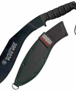 Smith and Wesson Smith & Wesson Bush Hog Kukri, 16 3/4" overall, w/ Black Cordura Belt Sheath