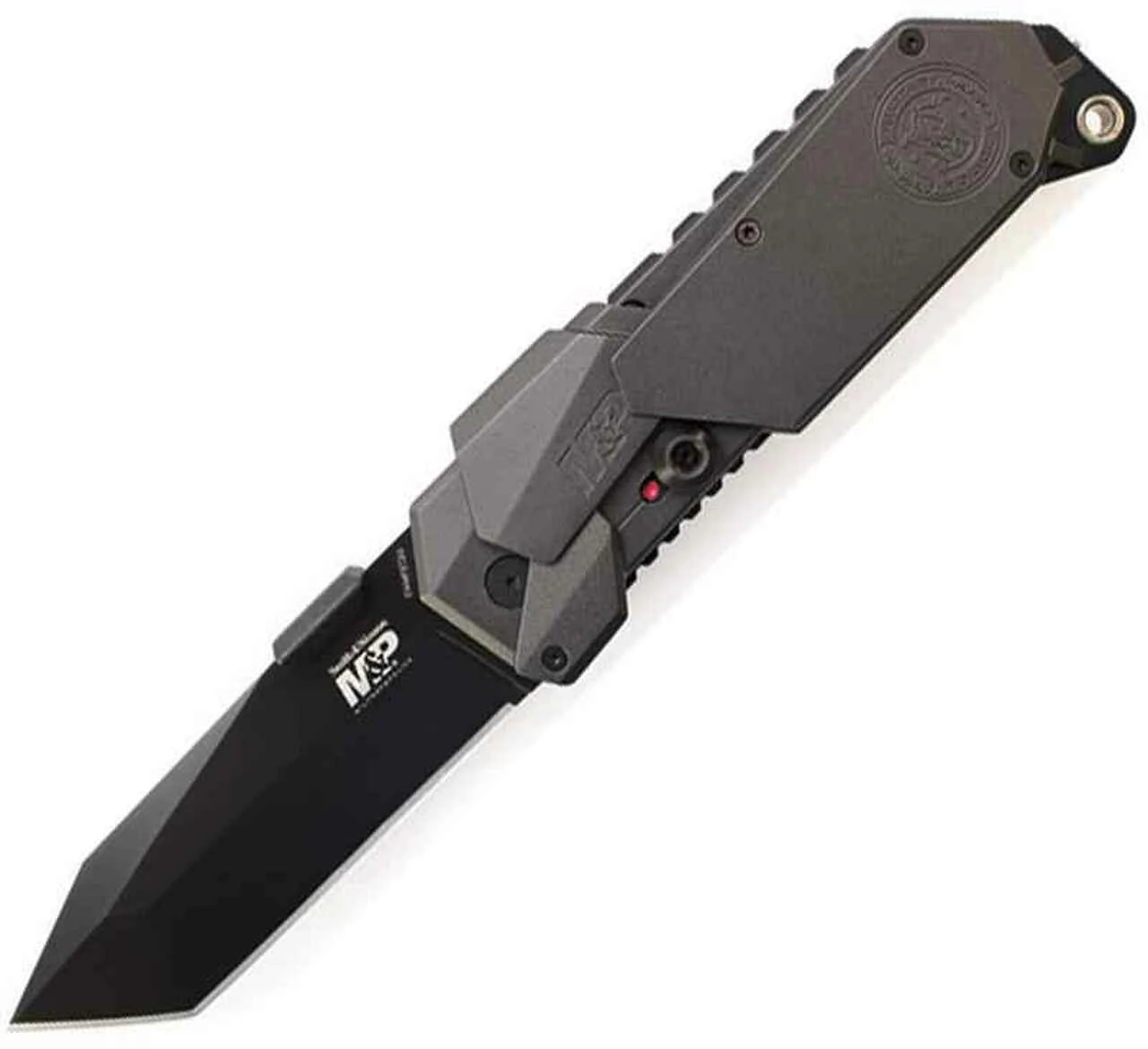 Smith and Wesson Smith & Wesson Military & Police M.A.G.I.C. Assisted Opening Knife, 3 1/2 in. Plain Tanto Blade Aluminum Handle 1 Smith and Wesson Smith & Wesson Military & Police M.A.G.I.C. Assisted Opening Knife, 3 1/2 in. Plain Tanto Blade Aluminum Handle