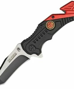 Tac Force Rescue Fire Dept A/O, Stainless Blade, Aluminum Handles