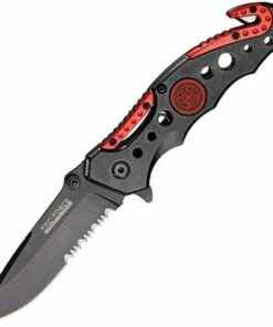 Tac Force A/O Speedster FD Service, Stainless Blade, Black Composite Handles
