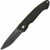 Timberline Linerlock. 3 3/4" Closed, Black Ceramic Blade w/Mother-of-pearl Inlaid Dual Thumb Stud, Black Carbon Fiber Handles