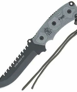 Tops Steel Eagle, Black Linen Micarta