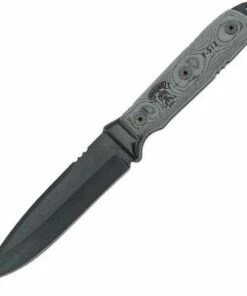 Tops Mohawk Hunter, Black linen micarta handles
